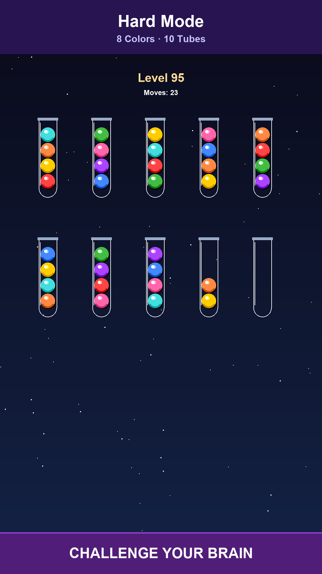 Hard level gameplay